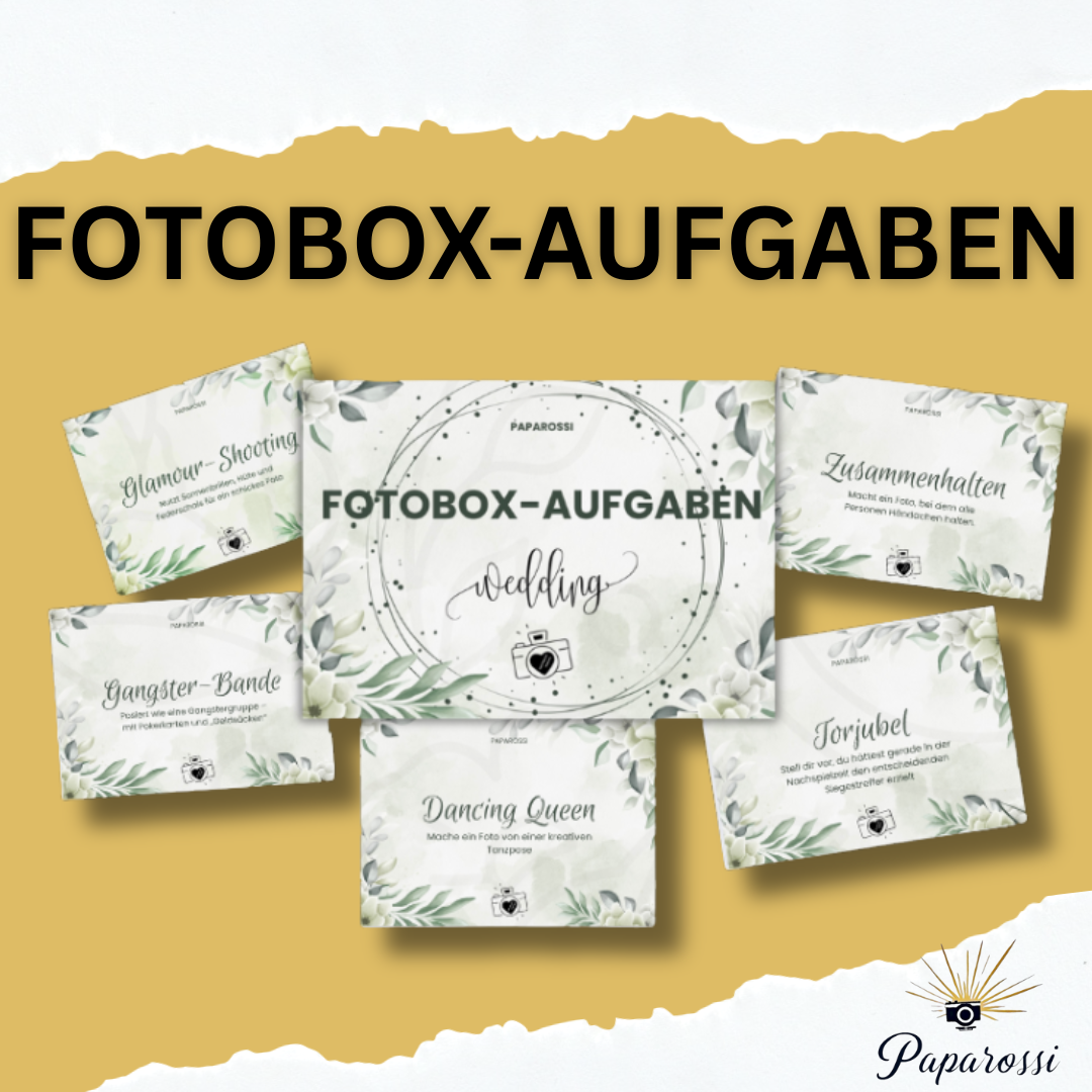 Fotoboxaufgaben Karten